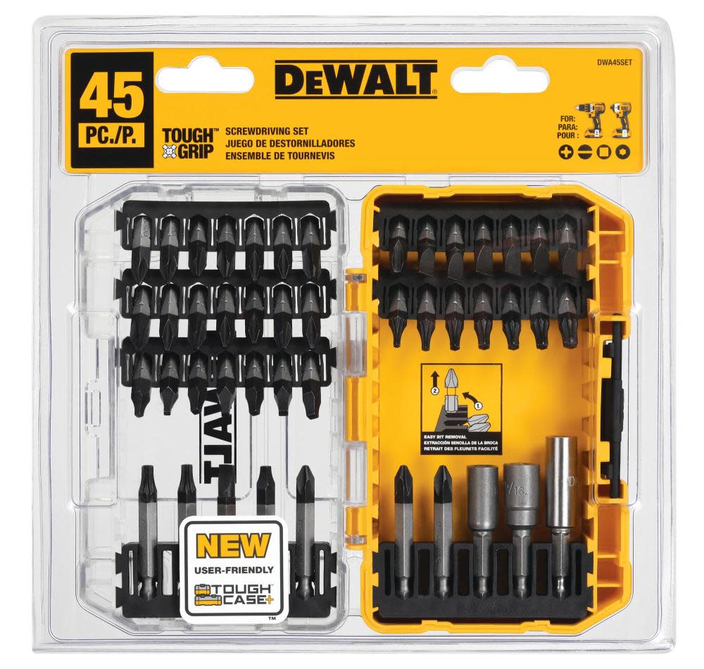 DEWALT DW TG 45pc Set Tower Fob - Flockneti