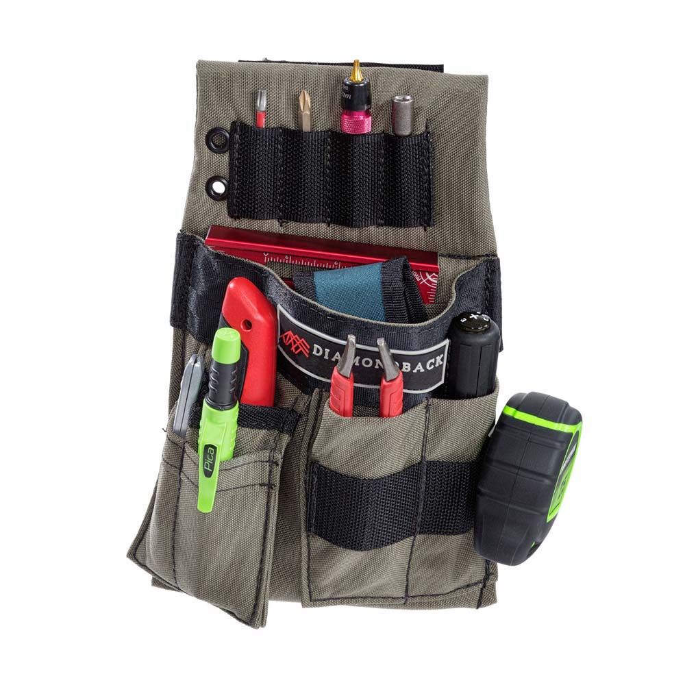 Diamondback Toolbelts Ranger Green Right Side Mazo Tool Pouch - Flockneti