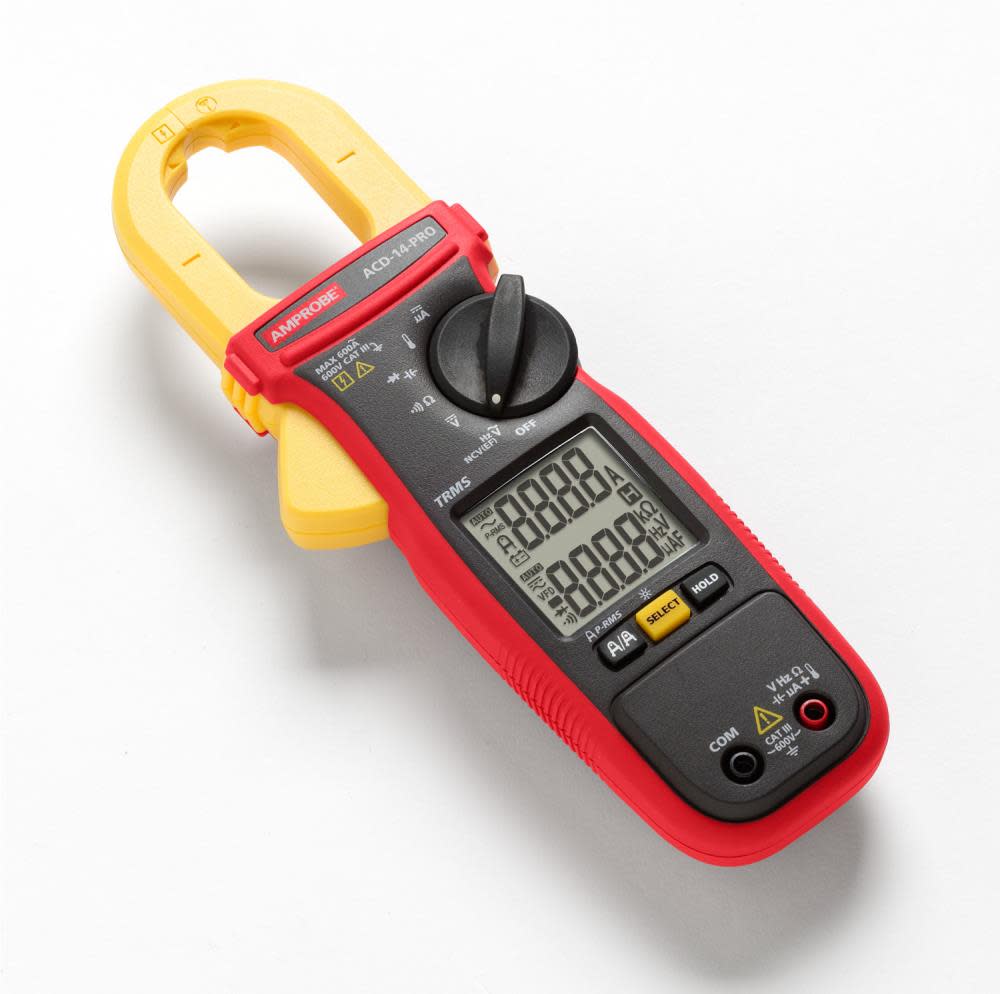 Amprobe Dual Display 600 A TRMS Clamp Meter - Flockneti
