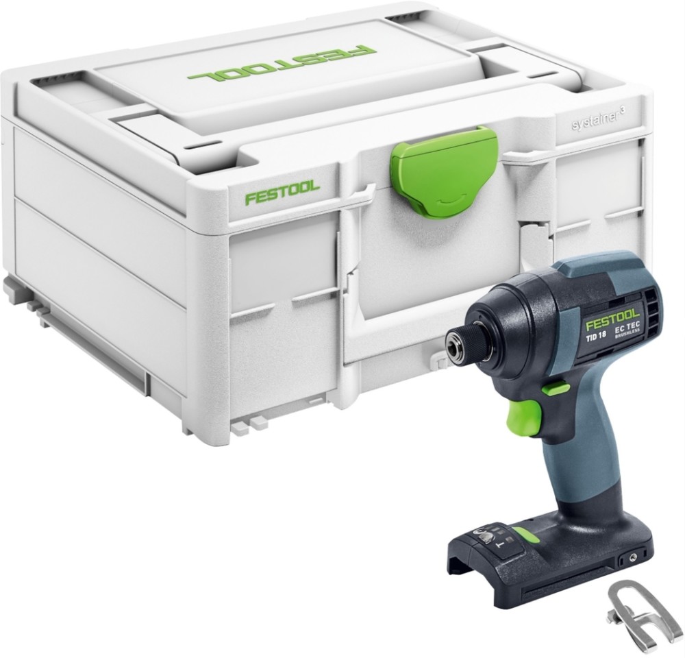 Festool Cordless Impact Driver TID 18-Basic US - Flockneti