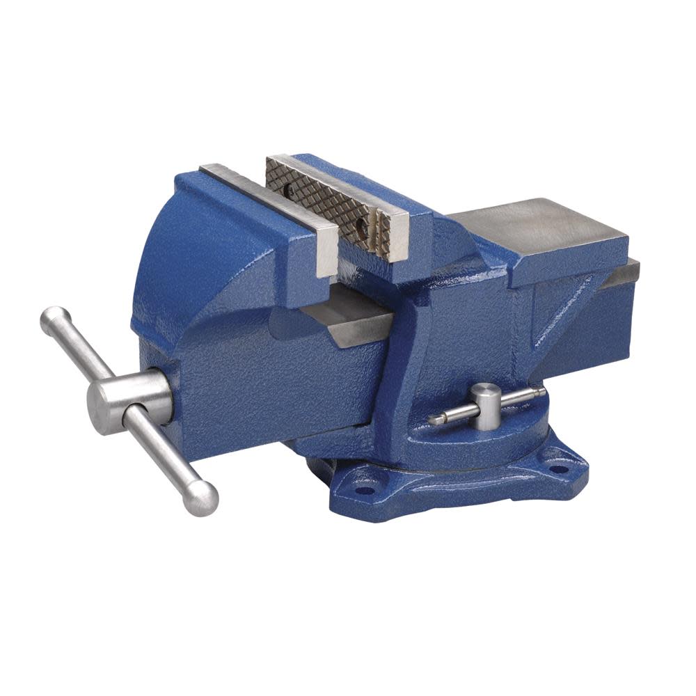 Wilton 4 In. Heavy Duty Bench Vise with Swivel - Flockneti