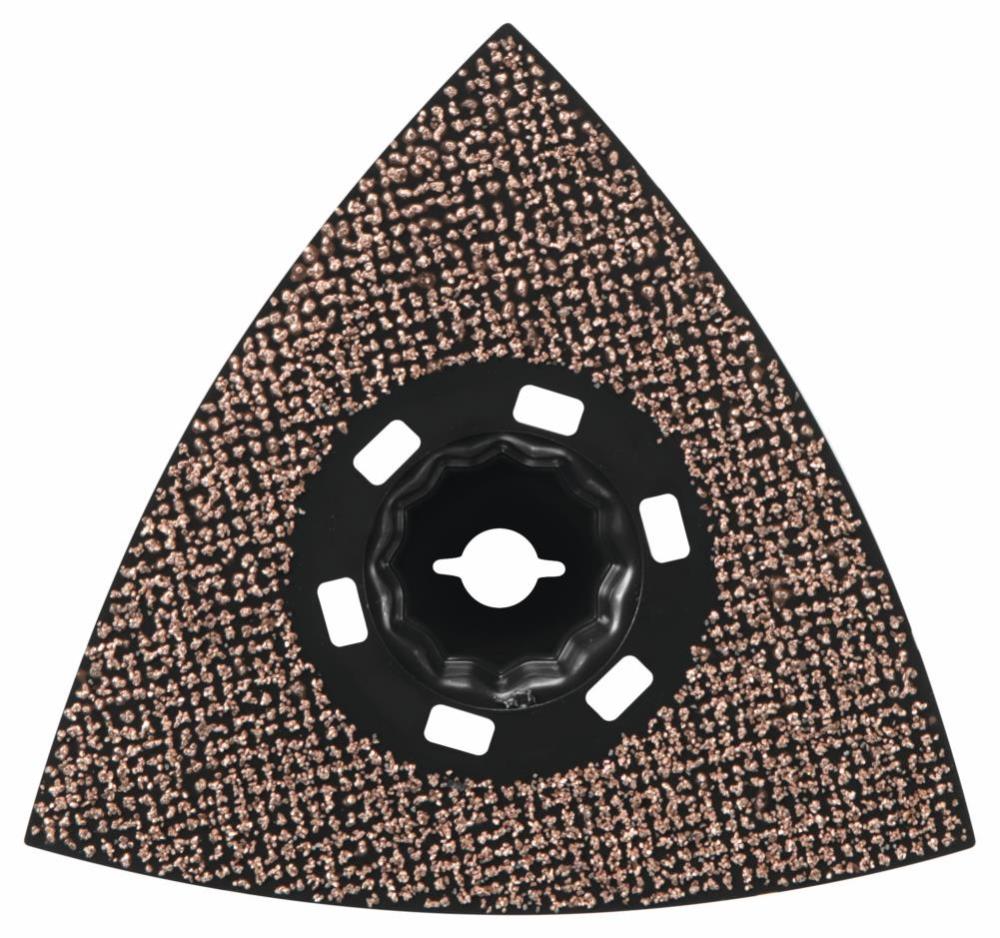 Bosch StarlockMax Oscillating Multi-Tool Carbide 40 Grit Delta Sanding Pad - Flockneti