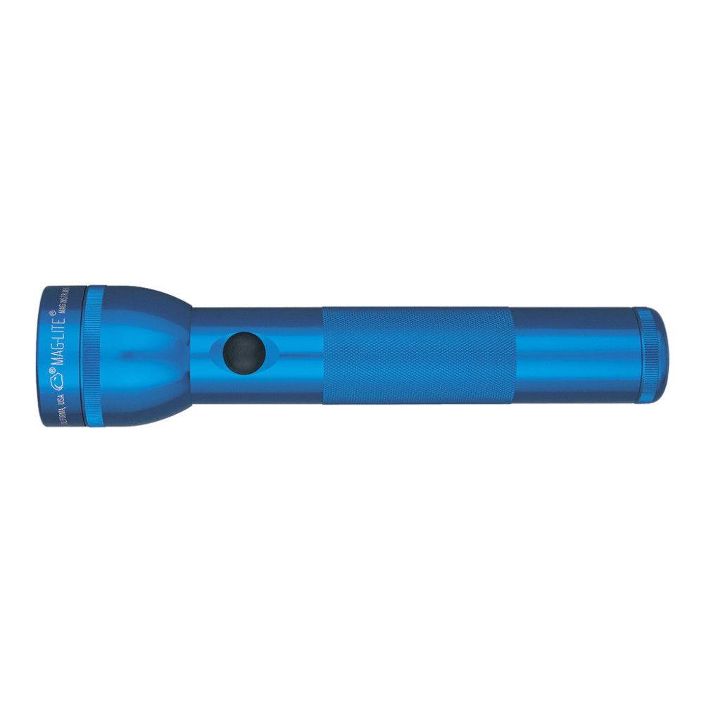 Maglite ST2D116 213 Lumens Blue LED 2-Cell D Flashlight - Flockneti