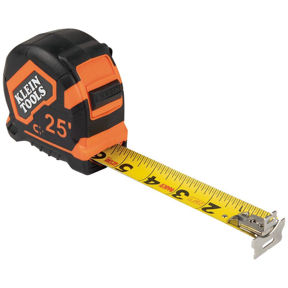 Klein Tools 25′ Double Hook Tape Measure - Flockneti