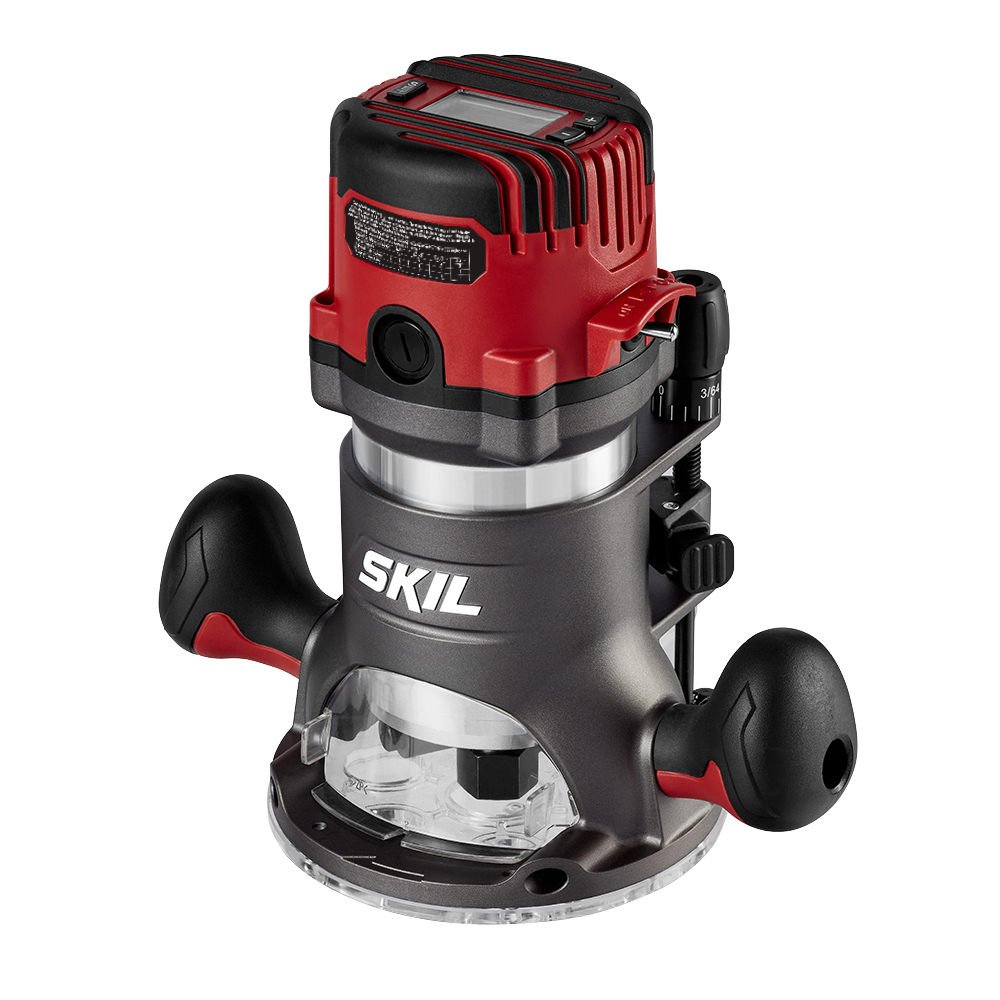 SKIL RT1322-00 14 Amp Plunge and Fixed Base Digital Router - Flockneti