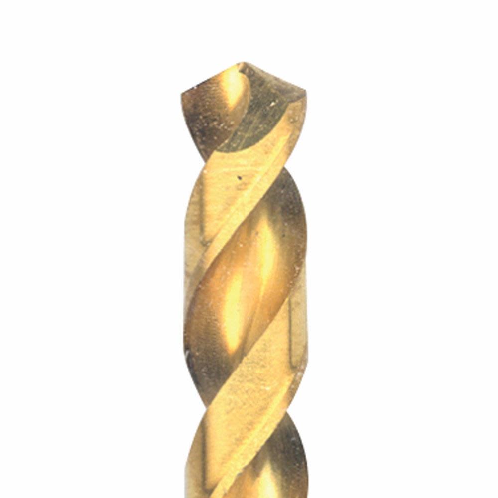 Bosch 3/8 In. x 5 In. Titanium-Coated Drill Bit - Flockneti