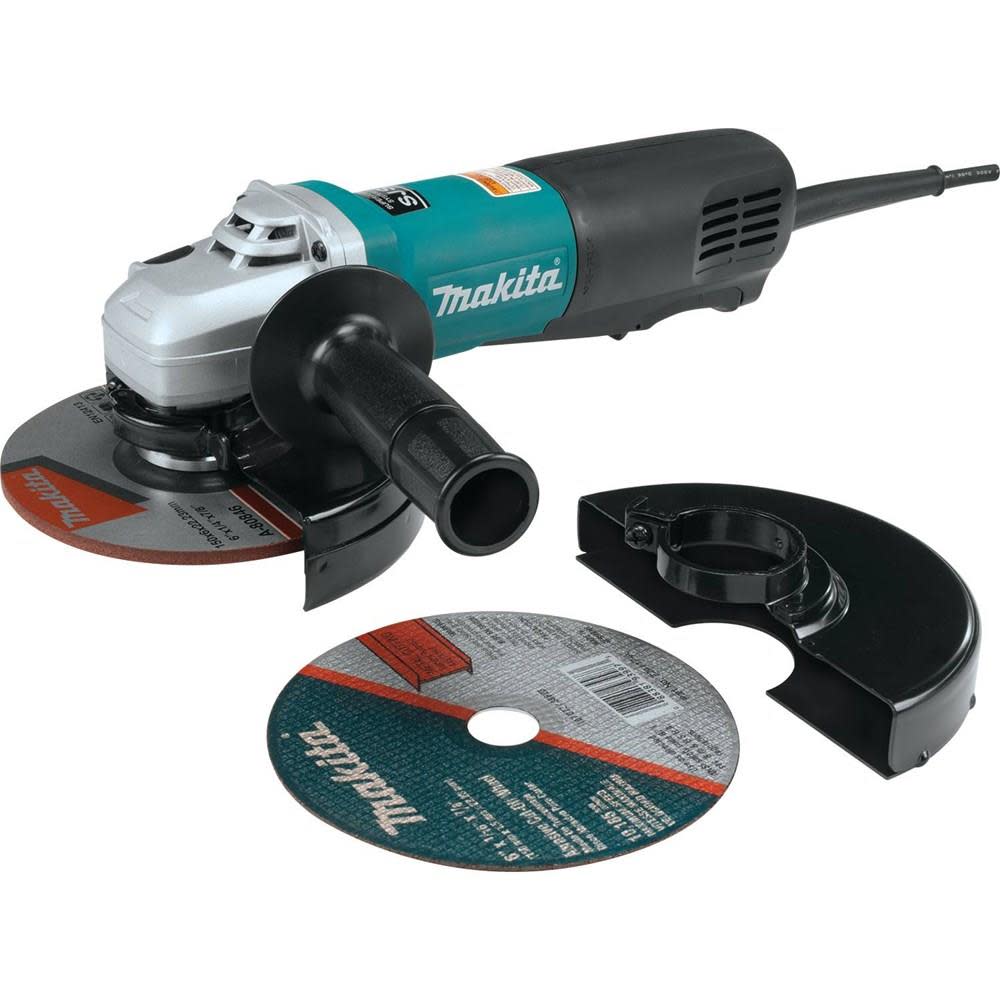 Makita 6 in. SJS High-Power Paddle Switch Cut-Off/Angle Grinder - Flockneti