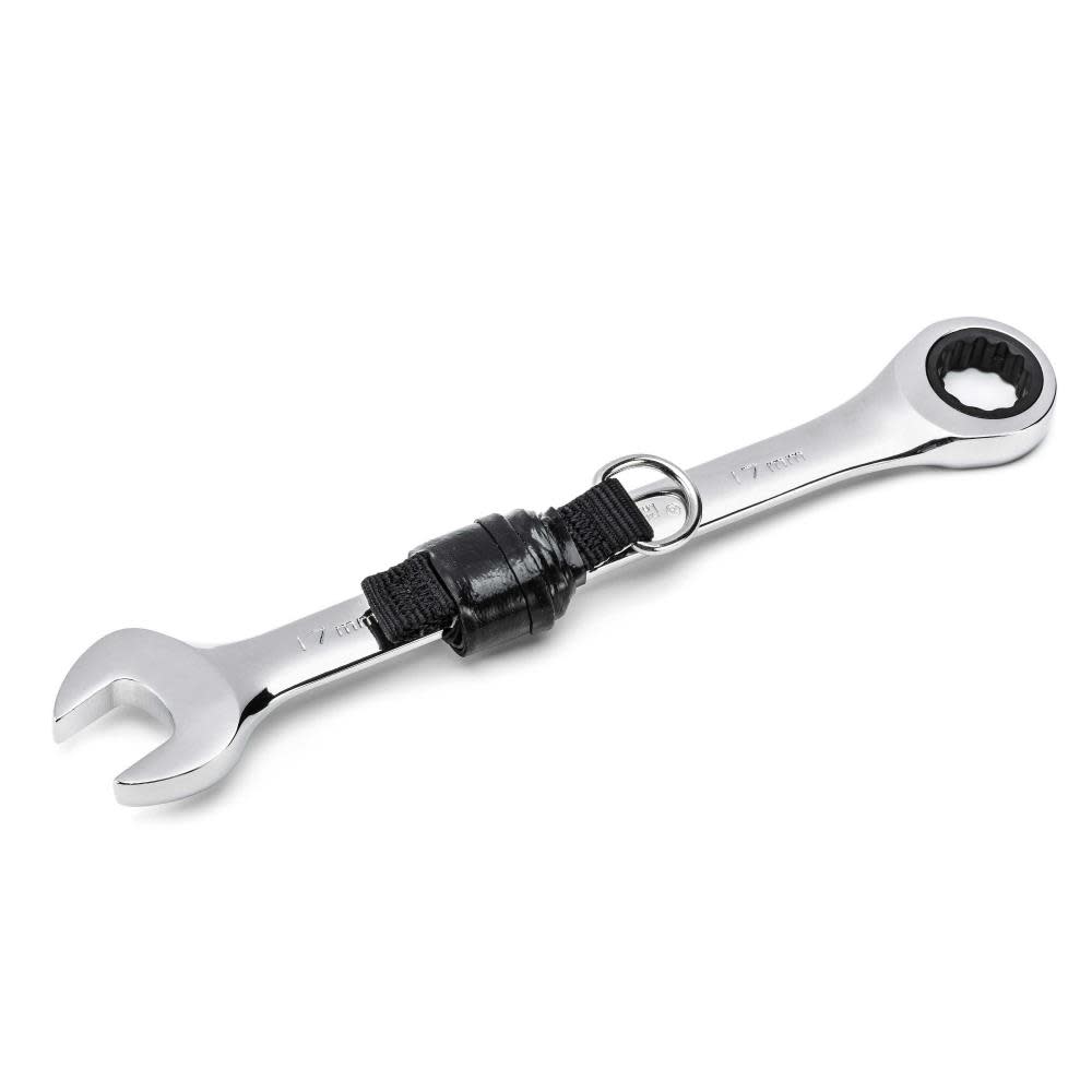 GEARWRENCH 17mm 12 Point Tether Ready Ratcheting Combination Wrench - Flockneti