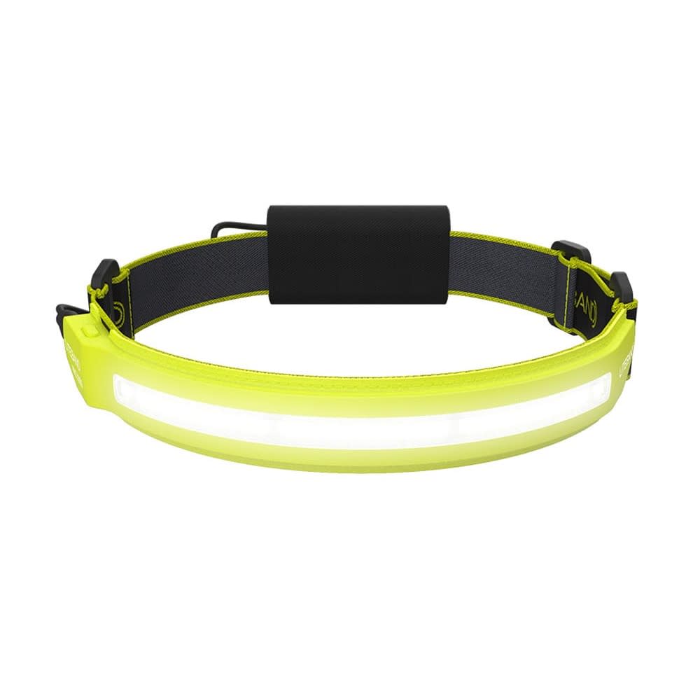 Liteband PRO 750 Lumens Headlamp LED Hi-Vis Yellow Rechargeable - Flockneti