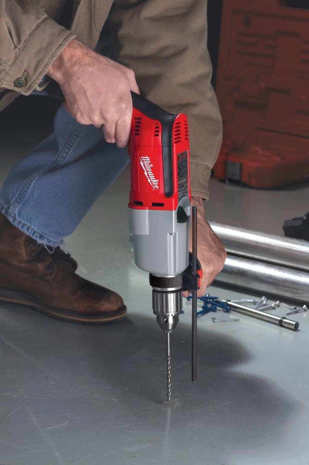 Milwaukee 1/2 in. Dual Speed Hammer Drill Kit with Case - Flockneti