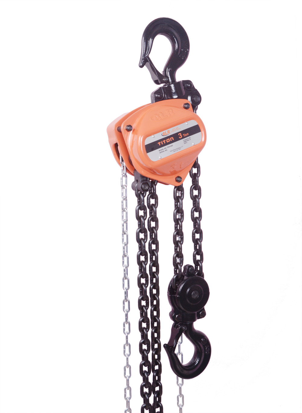 Atlas Lifting and Rigging Chain Hoist 3 Ton 6600 lbs 10′ Chain - Flockneti