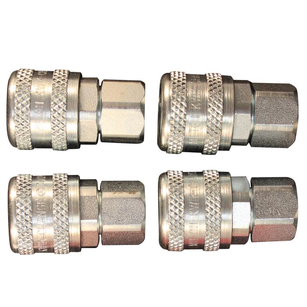 Milton A Style Coupler 1/4 In. FNPT - Flockneti
