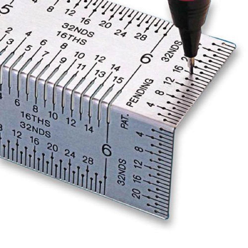 Incra 6 In. Precision Bend Rule - Flockneti