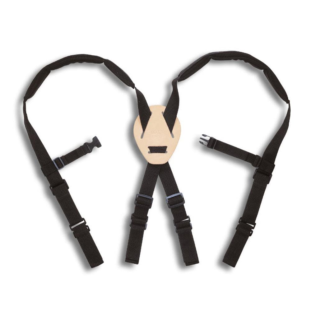 CLC HD Padded Suspenders Black - Flockneti