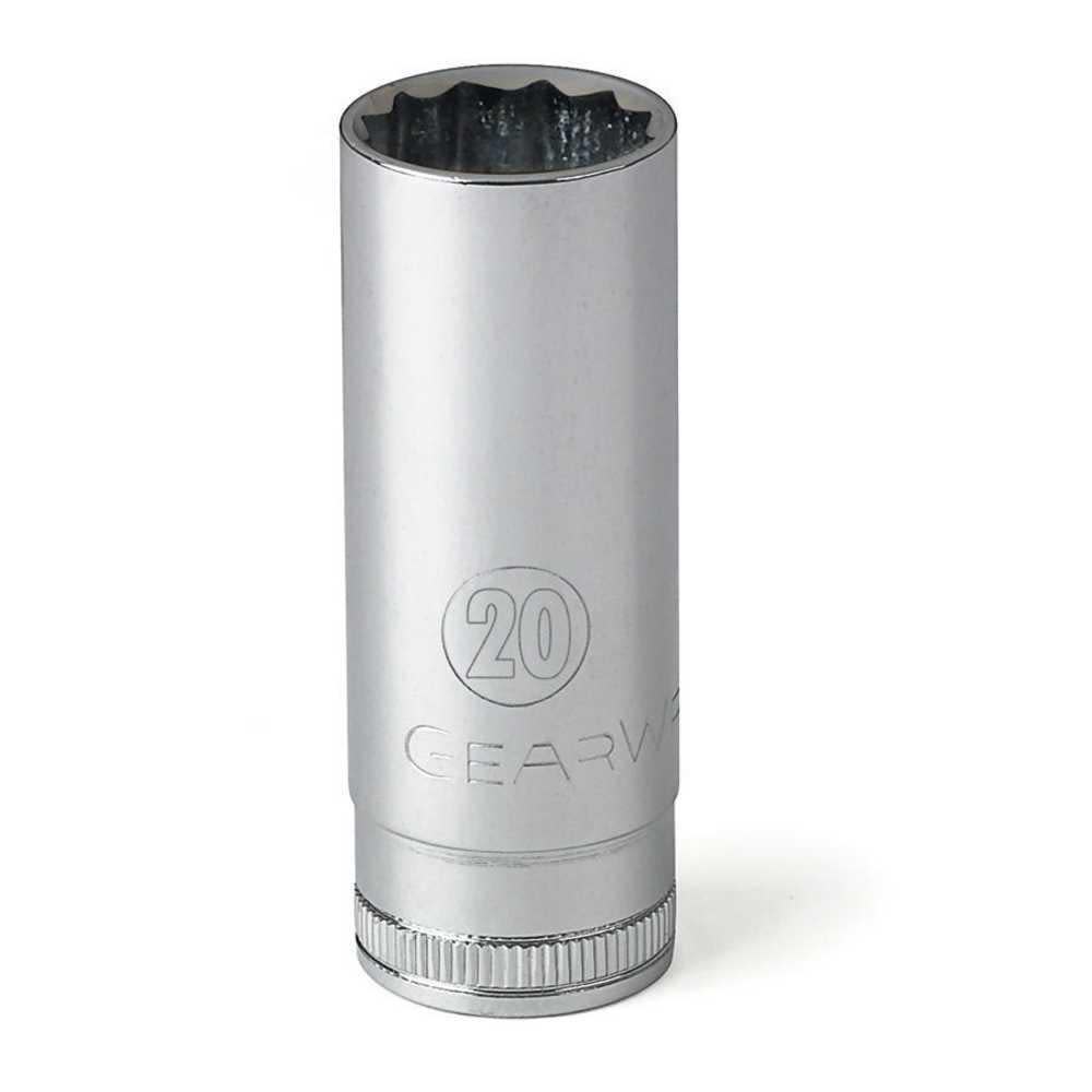 GEARWRENCH Deep Socket 1/2 In. Drive 12 Point 13mm - Flockneti