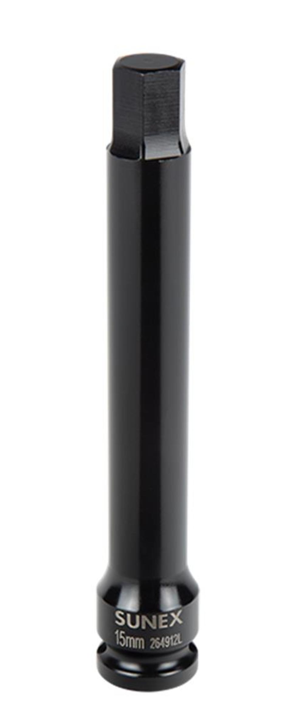 Sunex 1/2 In. Drive 15 mm Hex Impact Socket - Flockneti