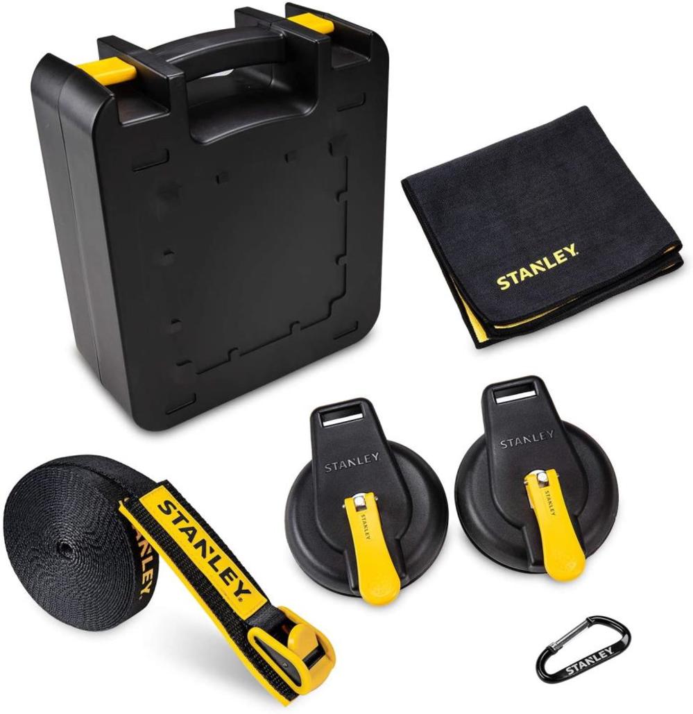 Stanley S4001 Suction Cup Tie Down Kit 400 lbs Capacity Heavy Duty - Flockneti