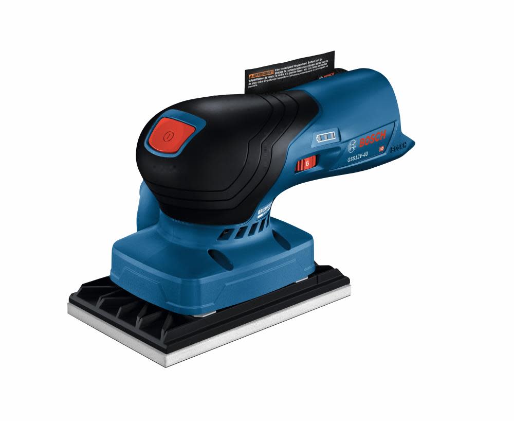 Bosch 12V 1/4 Sheet Orbital Finishing Sander Bare Tool - Flockneti