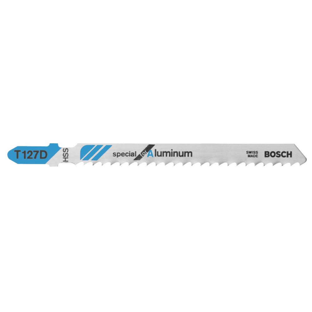 Bosch 5 pc. 4 In. 8 TPI Special for Aluminum T-Shank Jig Saw Blades - Flockneti