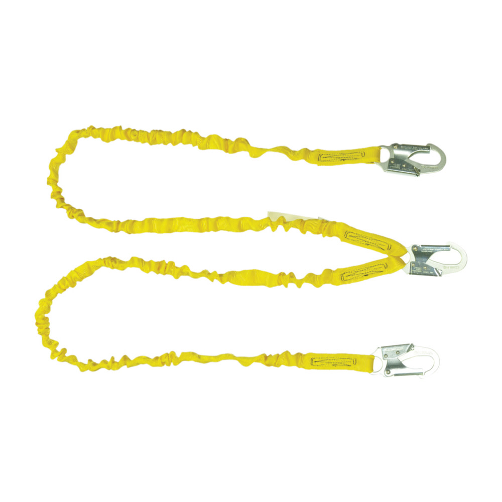 Guardian Fall Protection IS-72-2 – 6 Ft. Double Leg Internal Shock Lanyard - Flockneti