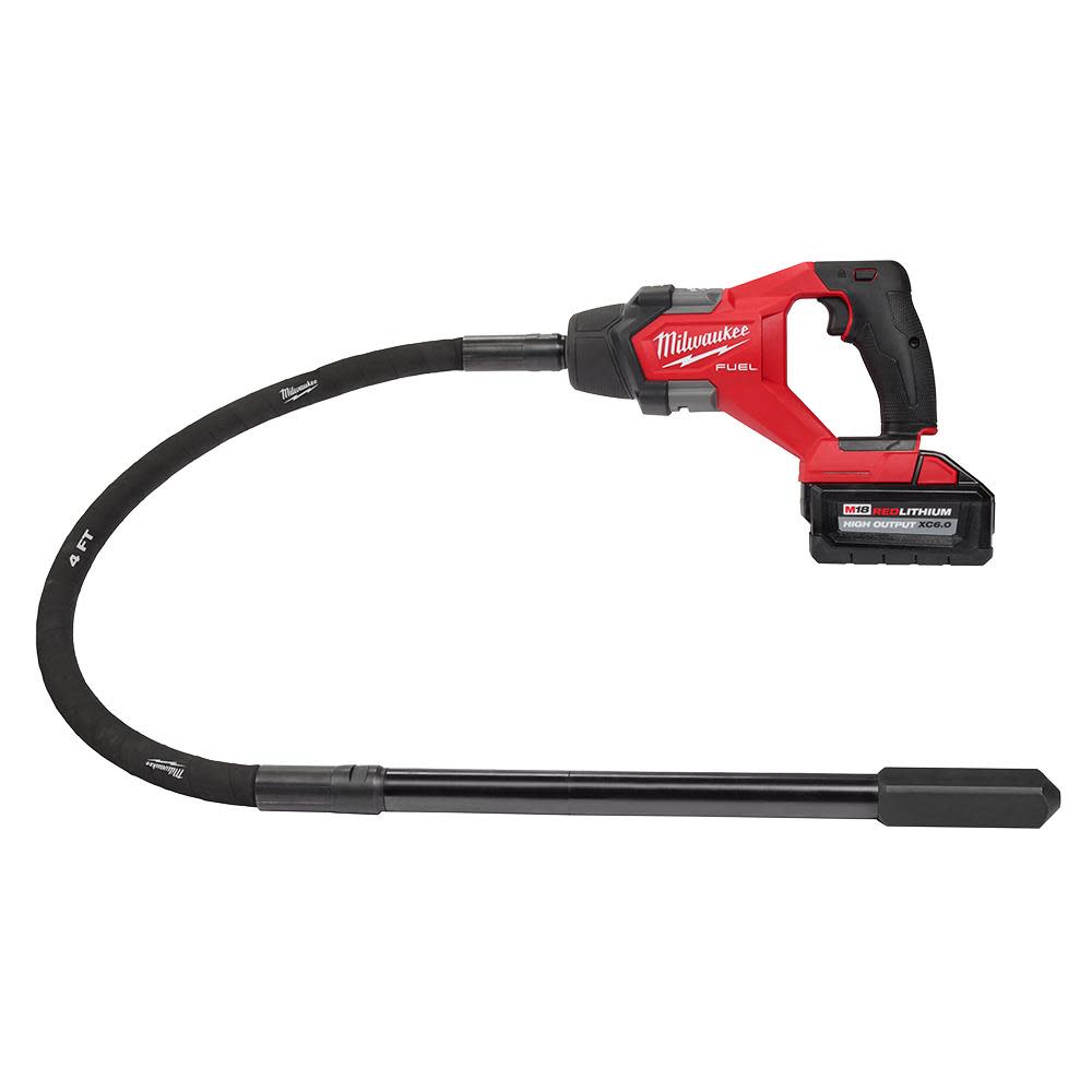 Milwaukee M18 FUEL 4′ Concrete Pencil Vibrator Kit - Flockneti