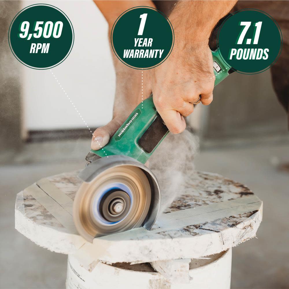 Metabo HPT Multivolt 36V Brushless 4 1/2″ Grinder Paddle Switch Bare Tool - Flockneti