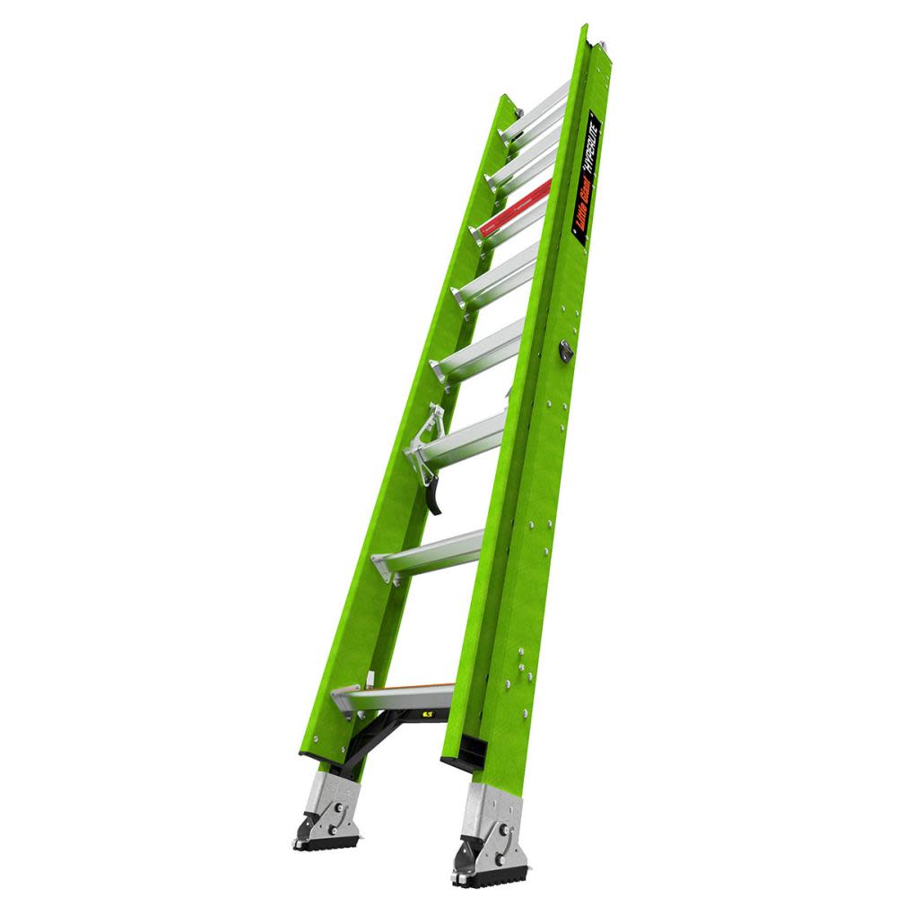 Little Giant Safety HyperLite 16 ft Type IAA Fiberglass Extension Ladder - Flockneti
