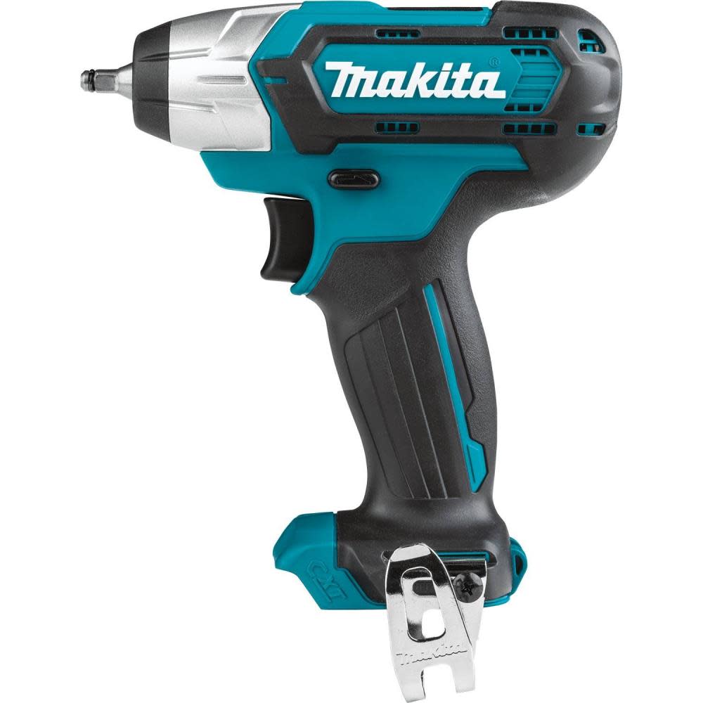 Makita 12V Max CXT Lithium-Ion Cordless 1/4 In. Impact Wrench Tool Only - Flockneti