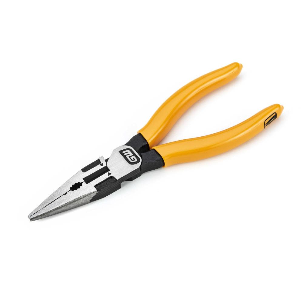 GEARWRENCH Pitbull Long Nose Pliers 6″ Dipped Handle - Flockneti