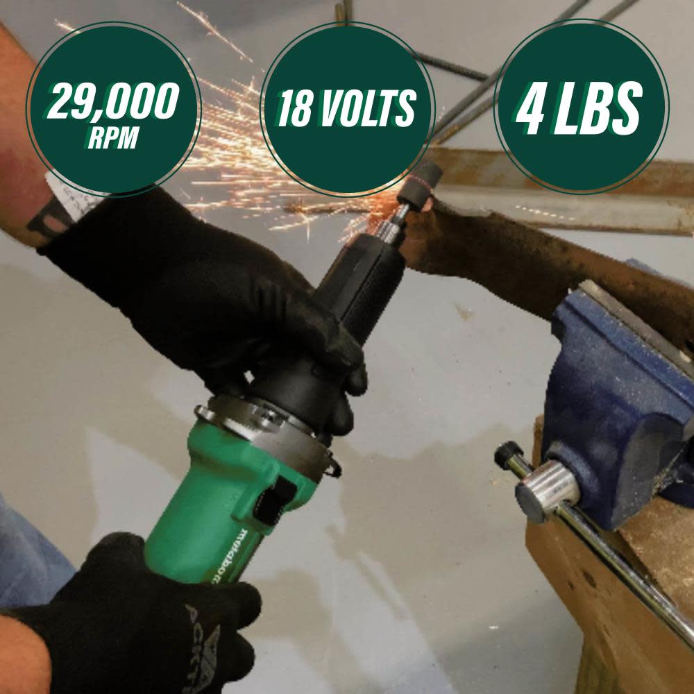 Metabo HPT 18V MultiVolt 2″ Variable Cordless Die Grinder Bare Tool - Flockneti