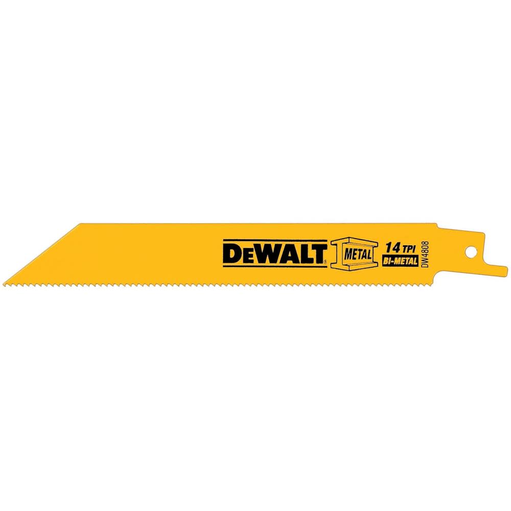 DEWALT 6-in 14TPI Bi-Metal Reciprocating Blade - Flockneti