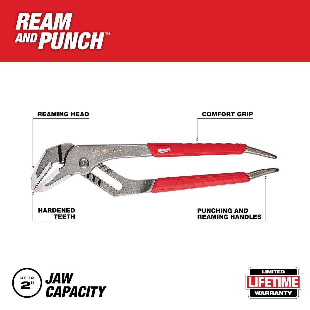 Milwaukee 10 In. Straight-Jaw Pliers - Flockneti