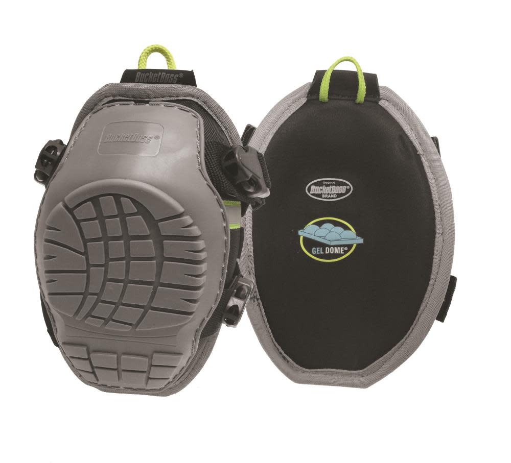 Bucket Boss Molded GelDome Nonmar Knee Pads - Flockneti