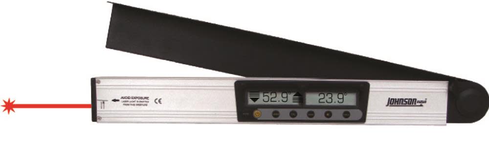 Johnson Level 21 In. Digital Magnetic Level & Angle Locater with Dot Laser - Flockneti