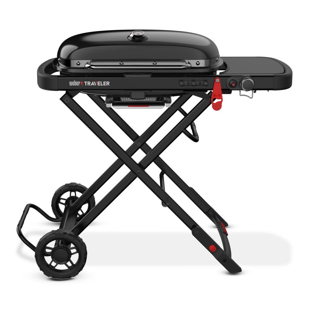 Weber Traveler Stealth Grill Propane Portable - Flockneti