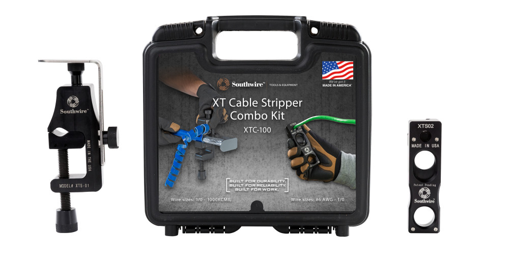 Southwire XT Cable Stripper Combo Kit #6-1000 KCMIL In Case - Flockneti
