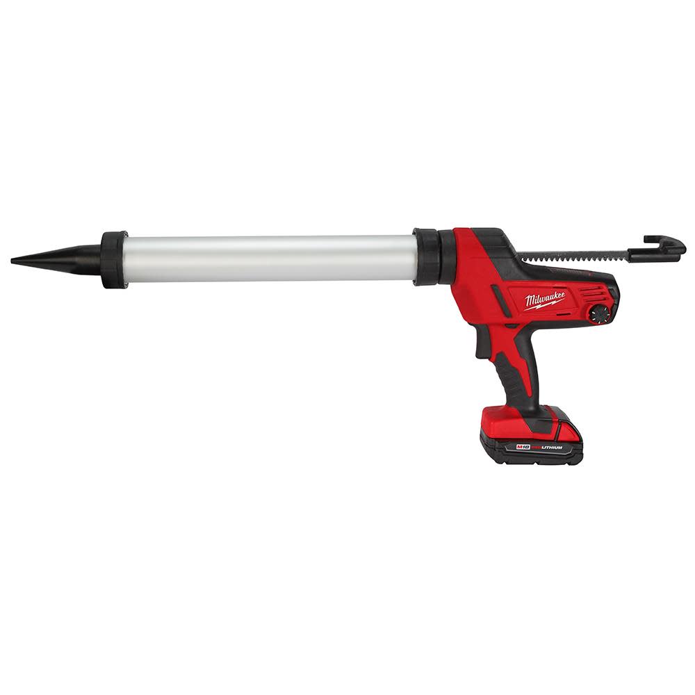 Milwaukee M18 Cordless 20 oz Sausage Style Caulk and Adhesive Gun Kit - Flockneti