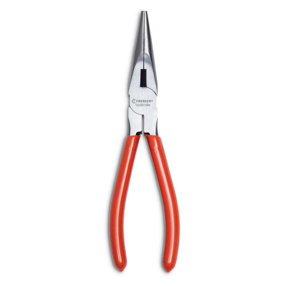 Crescent Plier 8″ Long Chain Nose Dipped Grip - Flockneti