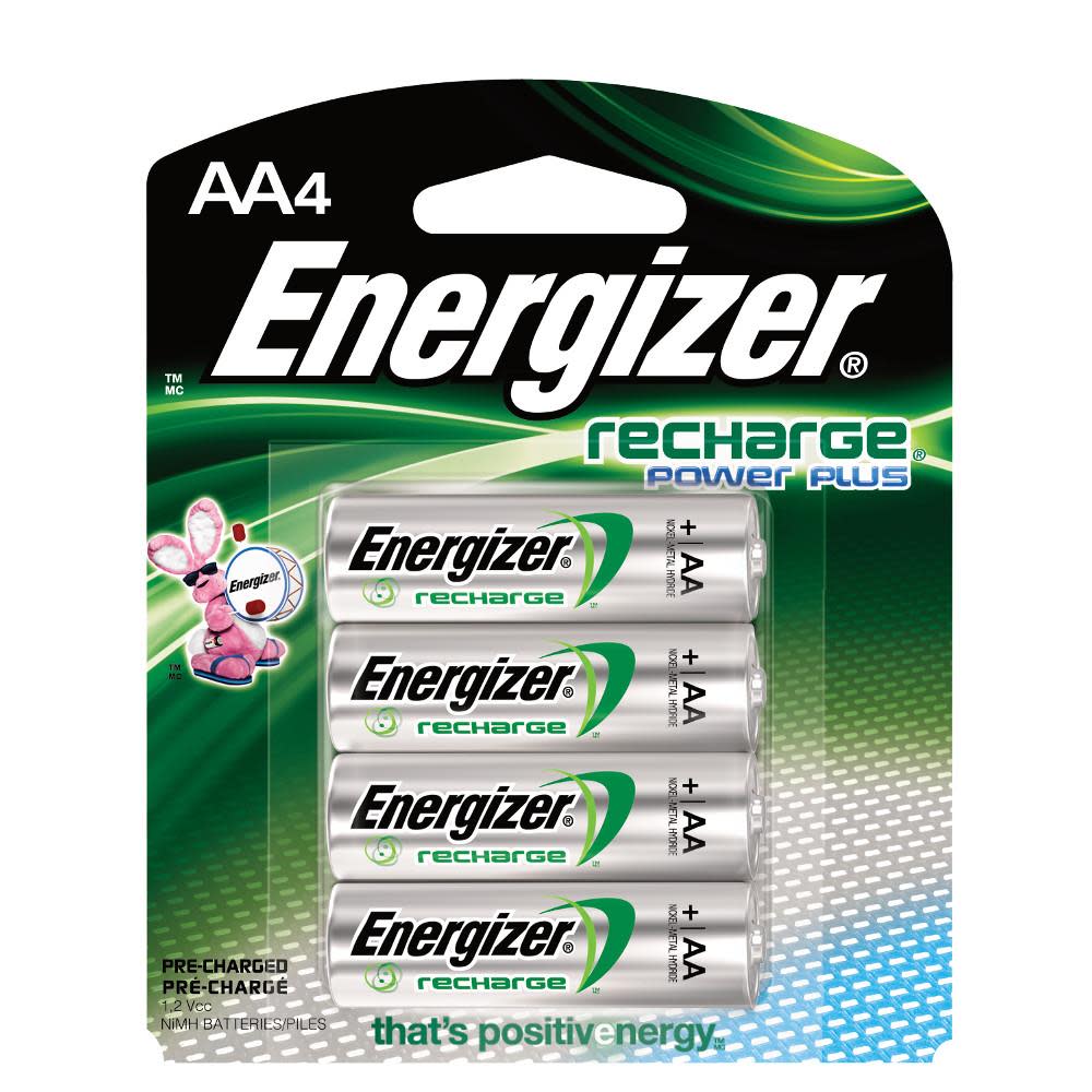 Energizer 4-Pack AA Rechargeable Rechargeable Batteries 4-Pack AA Rechargeable Rechargeable Batteries - Flockneti