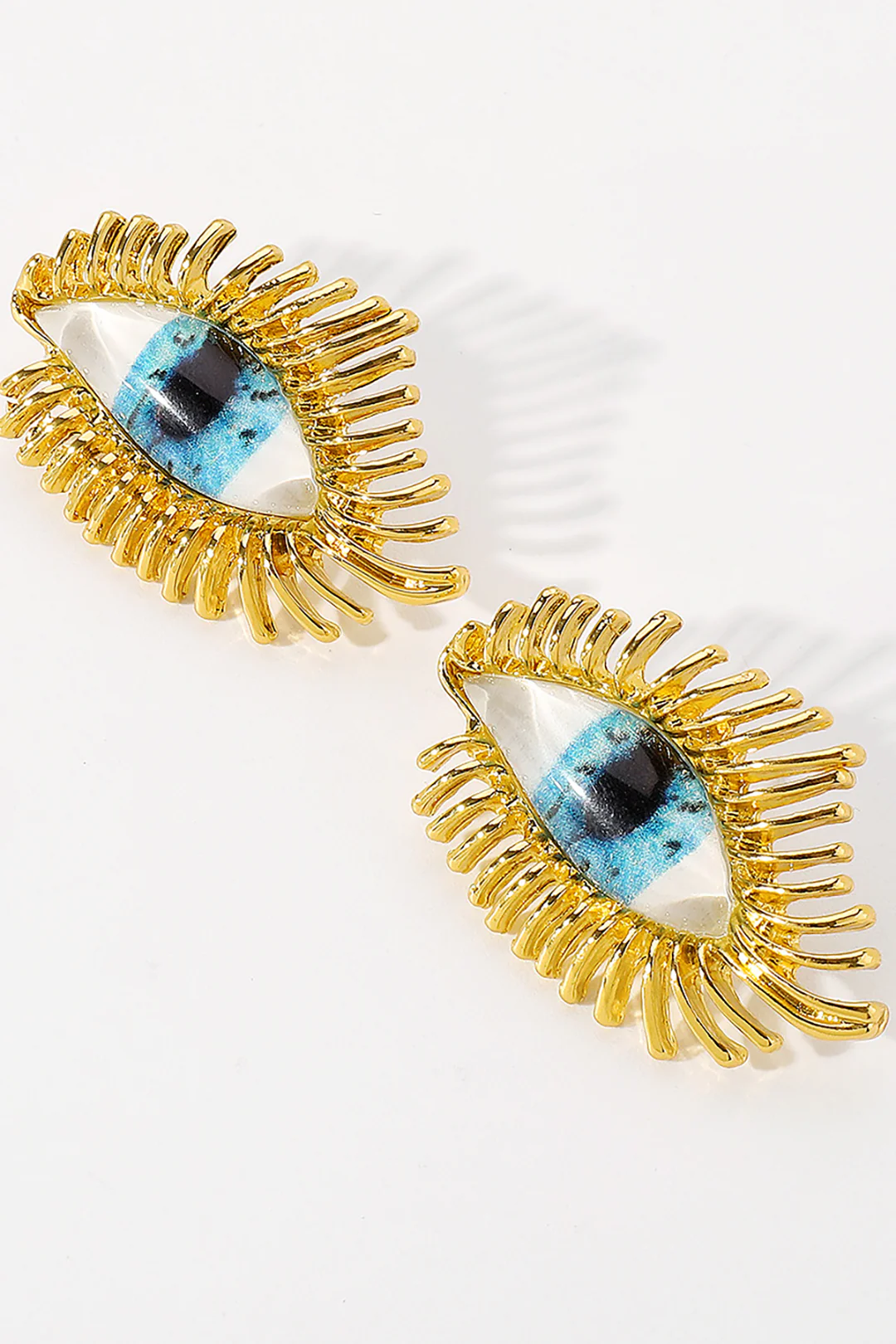 Alloy Demon Eye Earrings - Flockneti