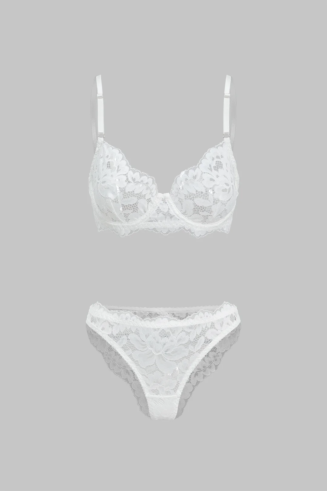 Lace Two-Piece Lingerie - Flockneti