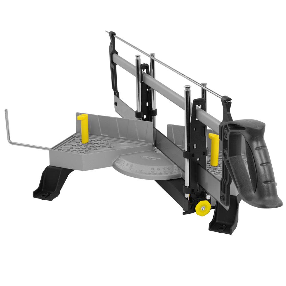 Stanley Adjustable Angle Clamping Miter Box 22″ Saw - Flockneti