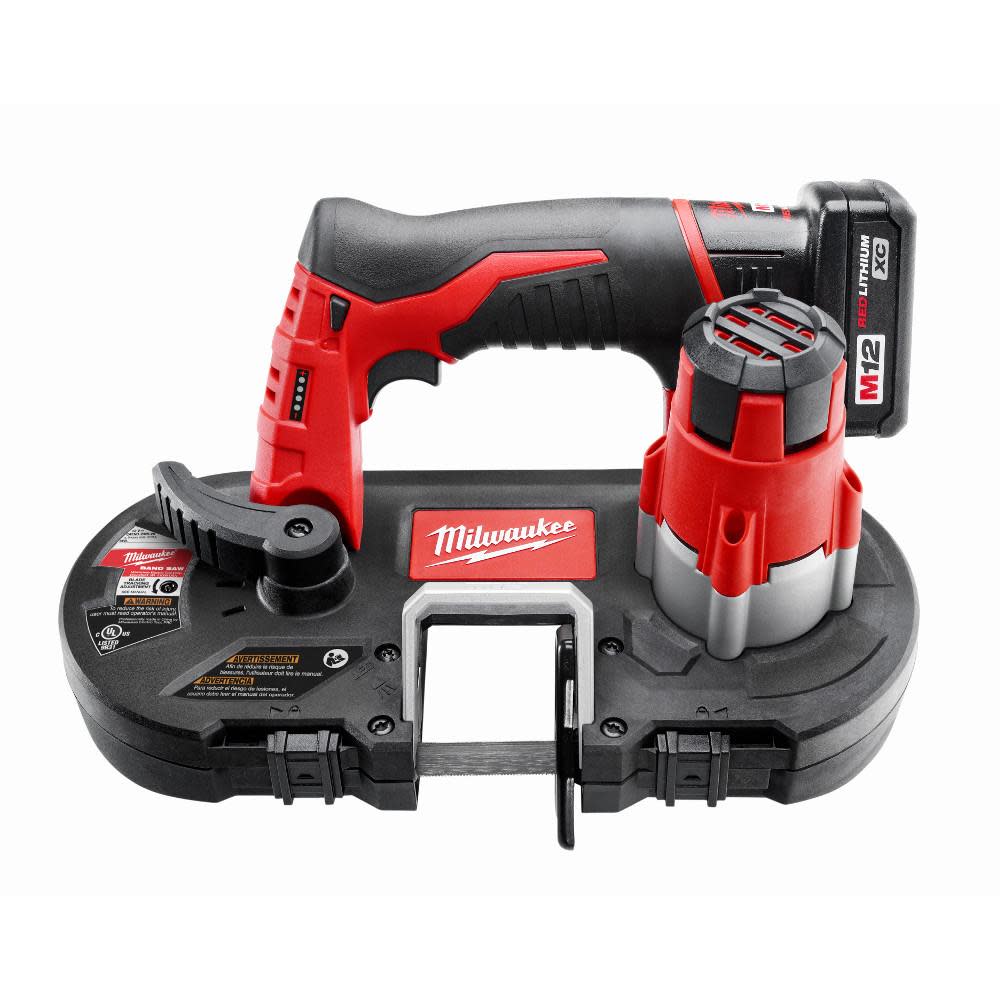 Milwaukee M12 Sub-Compact Cordless Bandsaw Kit Reconditioned - Flockneti