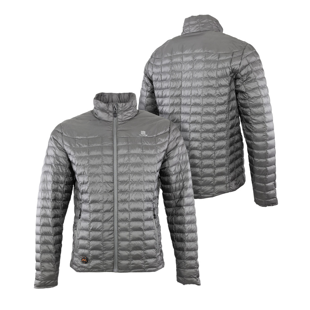 Mobile Warming Backcountry Heated Jacket Men’s 7.4 Volt Slate Large - Flockneti