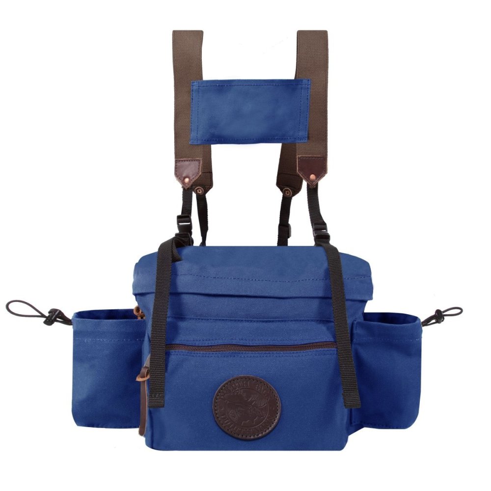 Duluth Pack 12 Liter Capacity Royal Blue Canvas All Day Lumbar Pack - Flockneti