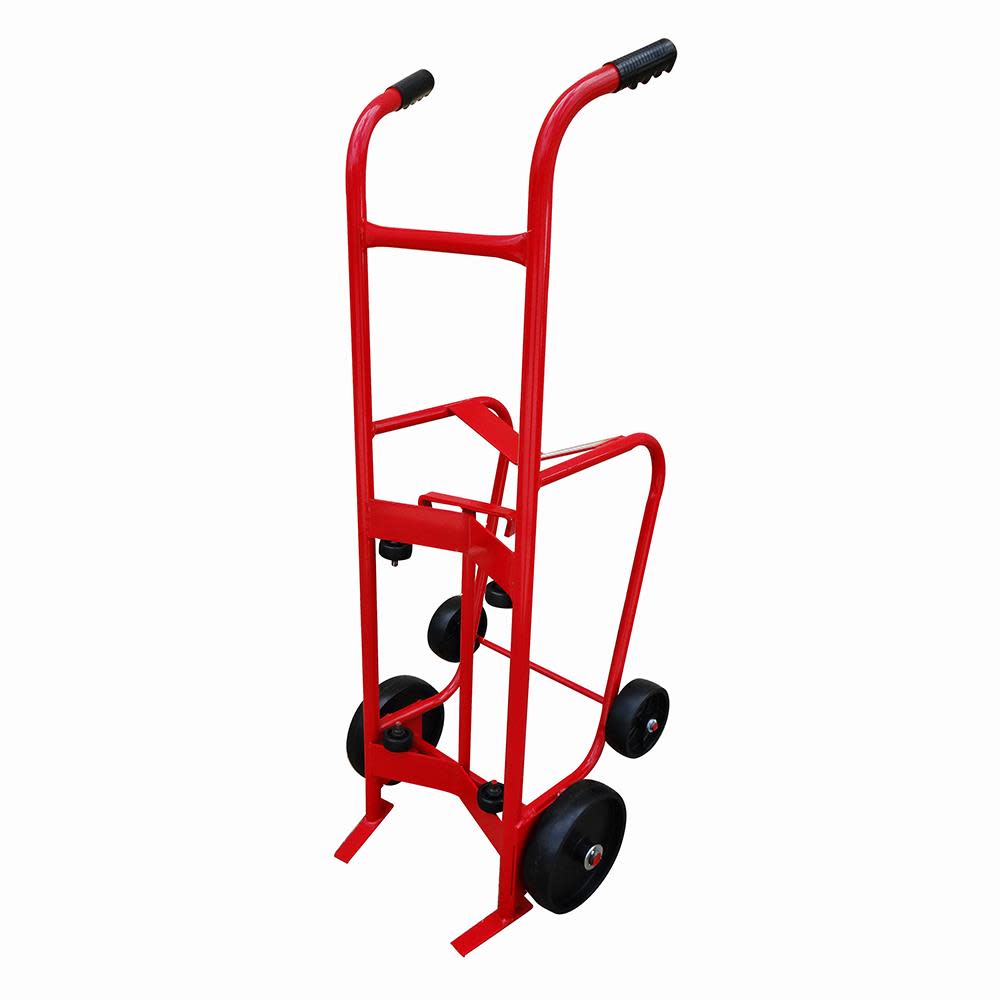 Milwaukee Hand Truck 55 Gallon 4 Wheel Steel Drum Truck/Dispenser - Flockneti