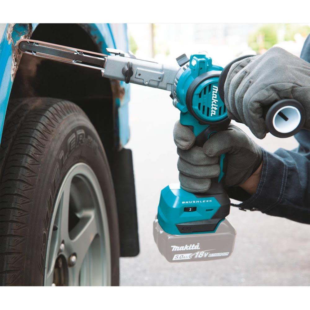 Makita 18V LXT 3/8″ x 21″ Detail Belt Sander Bare Tool - Flockneti