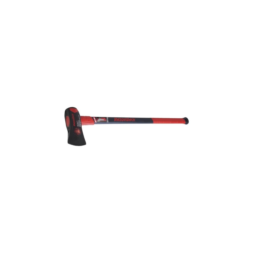 Razorback 8 Lbs Steel Head Splitting Maul with 34 In. Fiberglass Handle - Flockneti