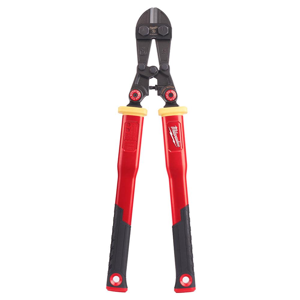 Milwaukee 24 in. Fiberglass Bolt Cutters with PIVOTMOVE Rotating Handles - Flockneti
