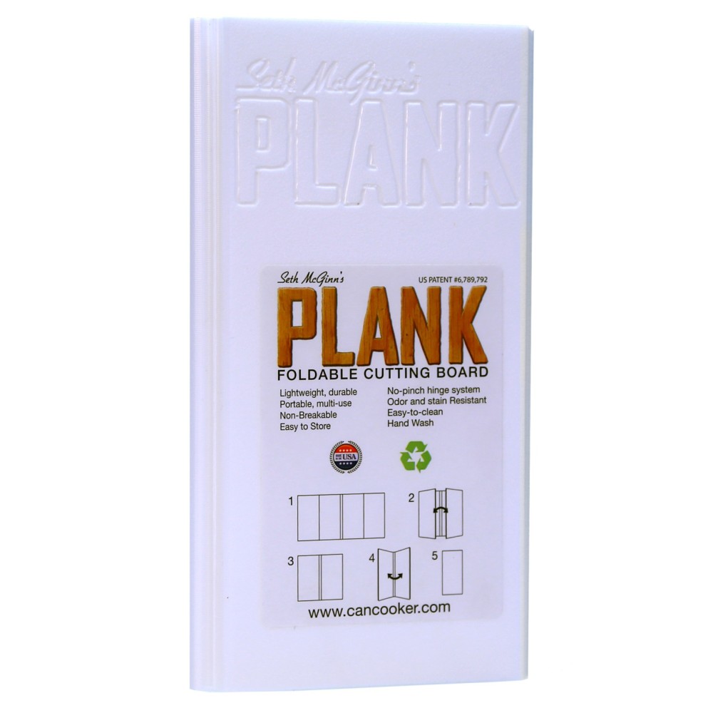 Cancooker Medium 9″ x 19″ Plank Foldable Cutting Board - Flockneti